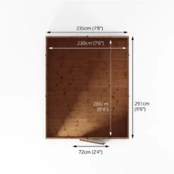 Mercia 10ft X 8ft Premium Windowless Shiplap Apex Shed - Including Installation -Keter Store 13555792 2574949335462872