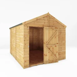 Mercia 10ft X 8ft Premium Windowless Shiplap Apex Shed - Including Installation -Keter Store 13555792 3124949335687614
