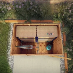 Mercia 6ft X 4ft Premium Shiplap Pent Shed - Including Installation -Keter Store 13555797 1894949333174334