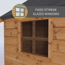 Mercia 5ft X 6ft Honeysuckle Wooden Playhouse -Keter Store 13555811 3424951879911639