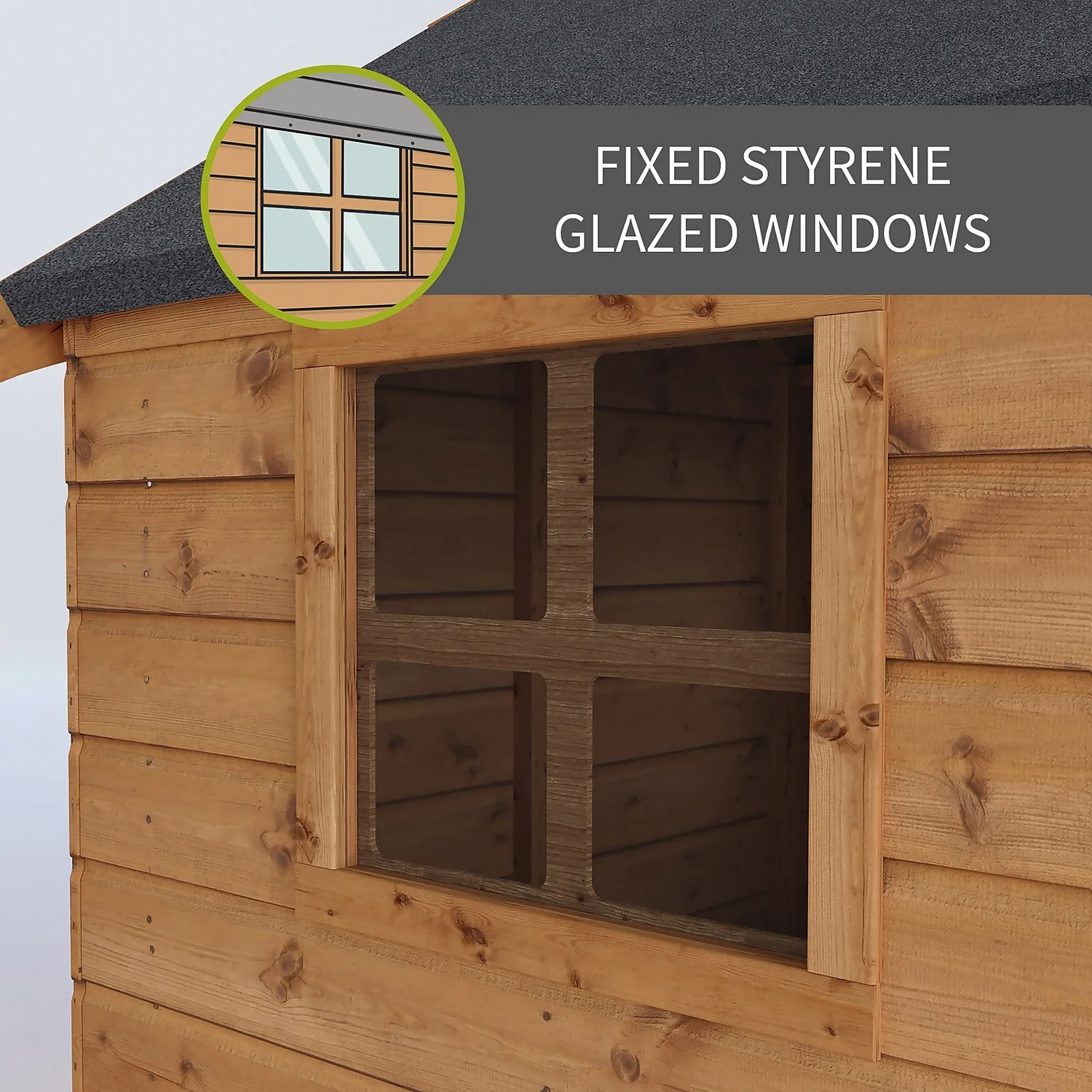 Mercia 5ft x 6ft Pent Wooden Playhouse With Tower Mercia 5ft X 6ft Pent Wooden Playhouse With Tower -Keter Store 13555813 9574951147076658