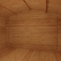 Mercia 4m X 3m Garden Retreat Log Cabin 44mm -Keter Store 13555830 1245025546109236