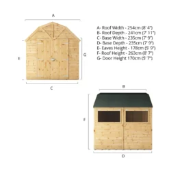 Mercia 8ft X 8ft Premium Shiplap Barn Shed -Keter Store 13555853 1775029433586048