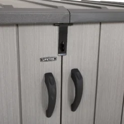 Lifetime Horizontal Plastic Outdoor Storage Shed -Keter Store 13660824 1804949051012073