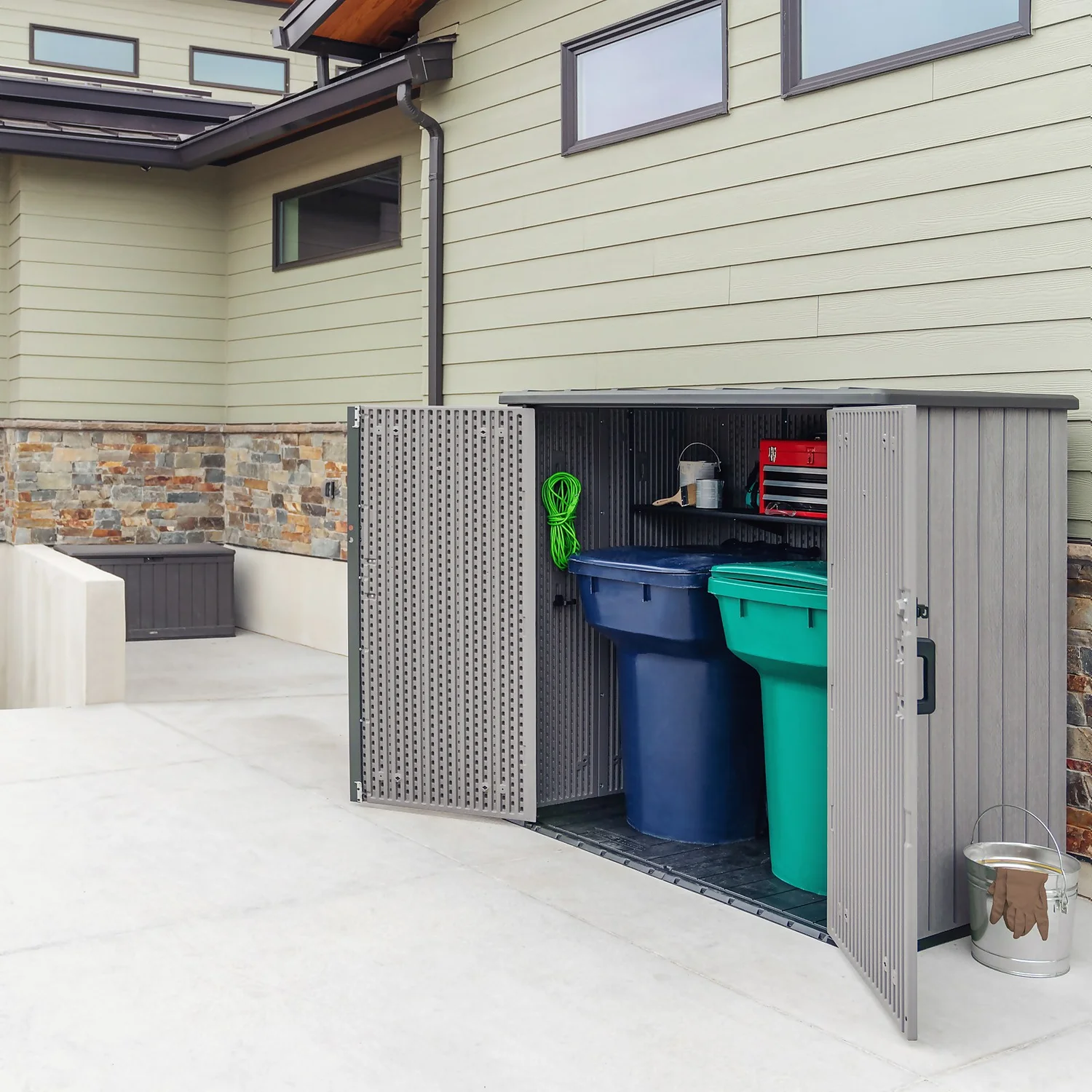 Lifetime Plastic Outdoor Utility Shed Lifetime Plastic Outdoor Utility Shed -Keter Store 13660825 9044949054139462