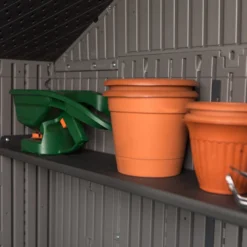 Lifetime Plastic Outdoor Storage Shed - 8x7.5ft 5 Lifetime Plastic Outdoor Storage Shed - 8x7.5ft -Keter Store 13660827 7584949053287834