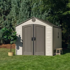 Lifetime Plastic Outdoor Storage Shed - 8x12.5ft -Keter Store 13660830 1665012583963594