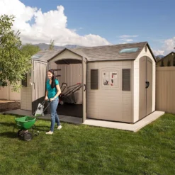 Lifetime 15 X 8ft Outdoor Storage Shed - Installation Included -Keter Store 13911312 1254978027790847