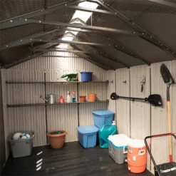 Lifetime 17.5 X 8ft Dual Entry Outdoor Storage Shed - Installation Included -Keter Store 13911315 1714978027846053