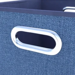 Clever Cube Fabric Insert - Set Of 2 - Steel Blue -Keter Store 13911397 1904981912917582