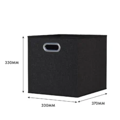 Clever Cube Fabric Insert - Set Of 2 - Woven Pepper -Keter Store 13911401 1444981913042289