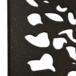 Amarelle Large Metal Leaf Design Decorative Garden Screen Mirror - 120x60cm -Keter Store 13950571 1014987139457855