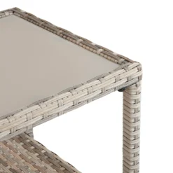 Matara Tea For Two Rattan Effect Bistro Set -Keter Store 13951469 1235022414060813