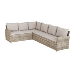 Matara Rattan Effect Corner Sofa Set -Keter Store 13951470 2045021609439600