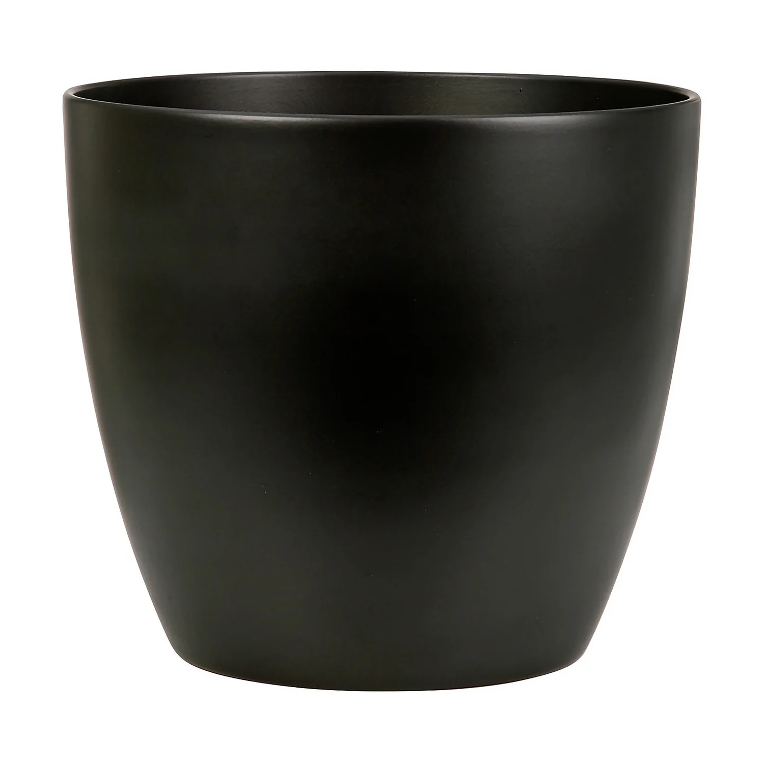 Scheurich Black Indoor Pot - 22cm Scheurich Black Indoor Pot - 22cm -Keter Store 13953249 1194987120121559