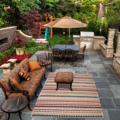 Homebase Outdoor Rug - Bohemian 120x180cm -Keter Store 13953334 7804989199384002