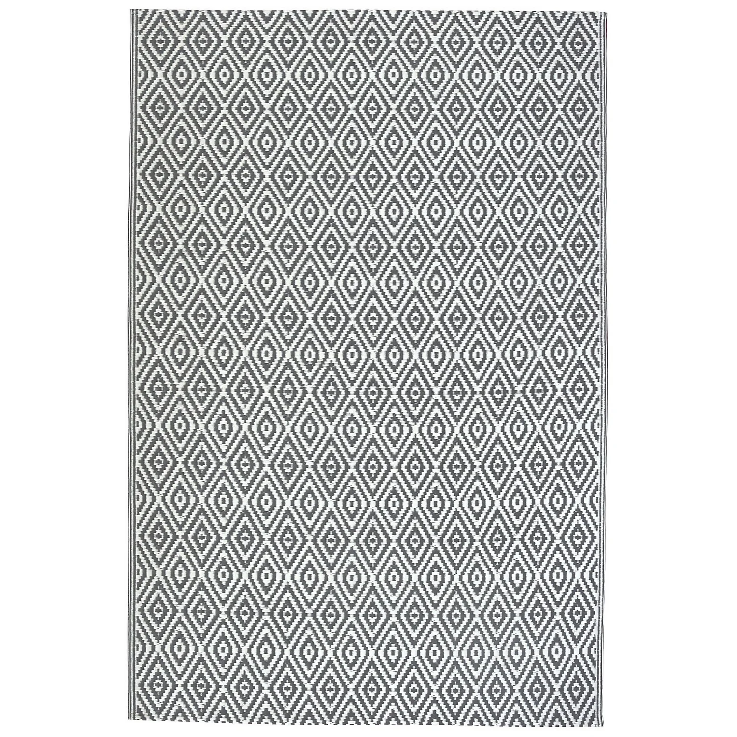 Homebase Outdoor Rug - Grey 160x230cm Homebase Outdoor Rug - Grey 160x230cm -Keter Store 13953337 1074989199231779