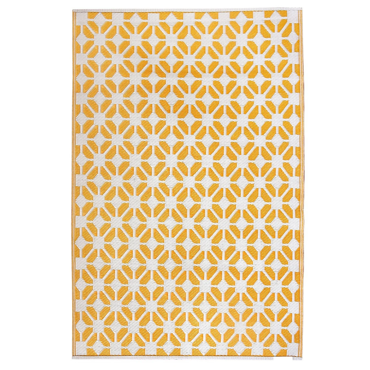 Homebase Outdoor Rug - Mustard 240x300cm Homebase Outdoor Rug - Mustard 240x300cm -Keter Store 13953342 7994989199276314