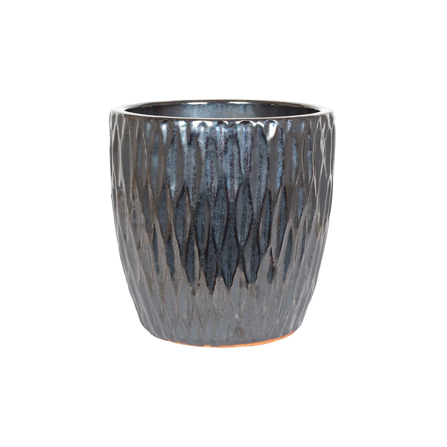 Chiswick Textured Pot Black - 24cm Chiswick Textured Pot Black - 24cm -Keter Store 13973635 9965011239092442