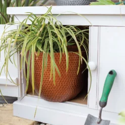 Suva Hammered Pot Copper - 31cm -Keter Store 13973652 2035011806086988