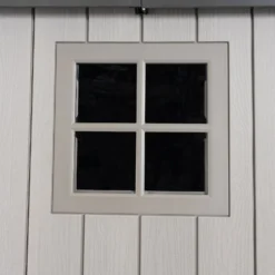 Lifetime 7x7ft Outdoor Storage Shed - Rough-Cut Grey -Keter Store 13997403 9135000055053532