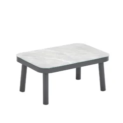 Heba Grey Metal Garden Corner Sofa Set -Keter Store 14005702 6005022704839677