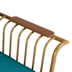 Omari Metal Garden Sofa Set - Teal & Gold 8 Omari Metal Garden Sofa Set - Teal & Gold -Keter Store 14005703 1125022638254731