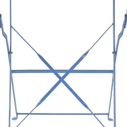 Millie Metal Bistro Set - Blue -Keter Store 14005783 8755018249714757