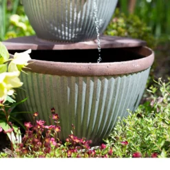 Stylish Fountain Irondale Pours Water Feature -Keter Store 14519355 1965050878634356