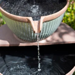 Stylish Fountain Irondale Pours Water Feature -Keter Store 14519355 7015050878591345