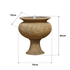 RHS Rosemoor Water Feature With LED -Keter Store 14519361 9325047822767168