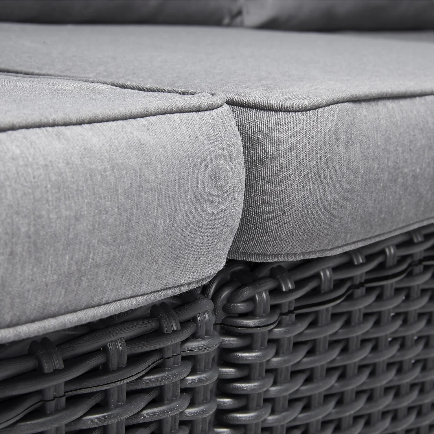 Keter California 2 Seater Outdoor Balcony Garden Furniture Chaise Lounge - Graphite with Grey Cushions Keter California 2 Seater Outdoor Balcony Garden Furniture Chaise Lounge - Graphite With Grey Cushions -Keter Store 14539590 8855041802353971