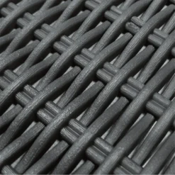 Keter California 4 Seater Outdoor Garden Furniture Chaise Lounge Set - Graphite With Grey Cushions -Keter Store 14539596 2105041801657362