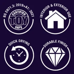 Rust-Oleum Metallic Paint Copper - 250ml -Keter Store 14606446 2735053515954570