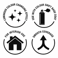 Rust-Oleum Colour Shift Spray Paint Galaxy Green - 150ml -Keter Store 14606452 1705053511216205