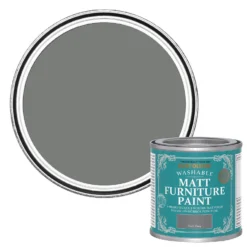Rust-Oleum Matt Furniture Paint Torch Grey - 125ml